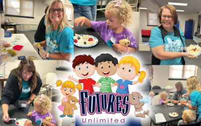 Early Head Start visits the library