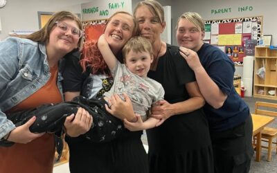 Ollie’s journey from shy to social butterfly